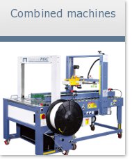 Combined machines strapping machines